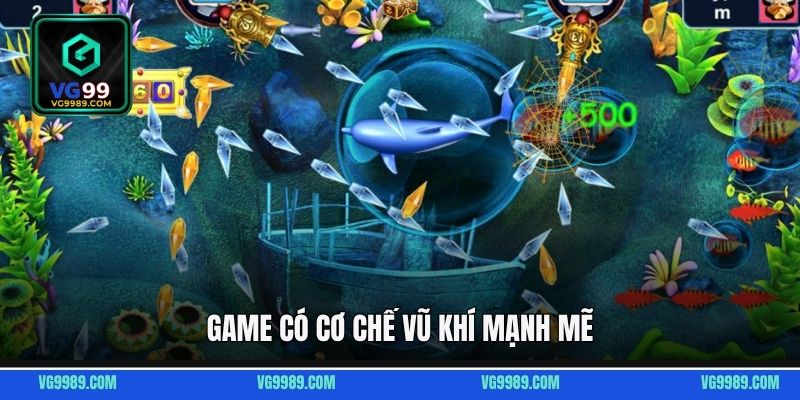 Game có cơ chế vũ khí mạnh mẽ