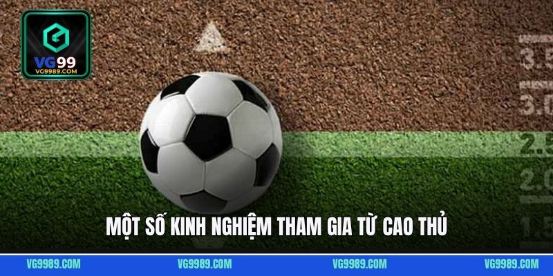 Một số kinh nghiệm tham gia từ cao thủ