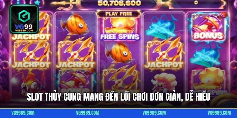 Slot Thủy Cung mang đến lối chơi đơn giản, dễ hiểu